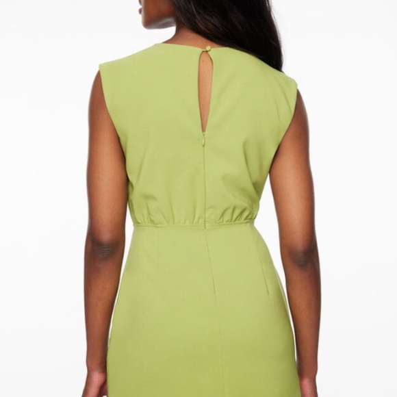 Dynamite Sleeveless Mini Dress Green - Picture 2 of 5